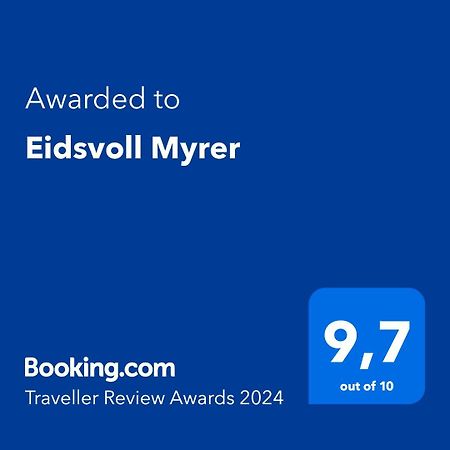 Apartamento Eidsvoll Myrer Exterior foto
